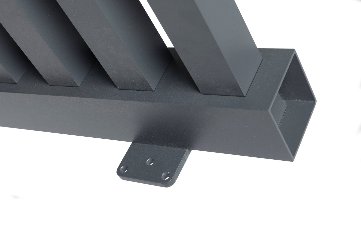 Stelenzaun MANHATTAN Alu, Anthrazit RAL 7016, Produktansicht 6