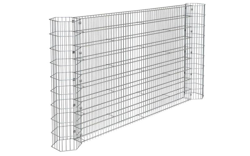 Gabionensäule ONYX, zink, Produktansicht 2